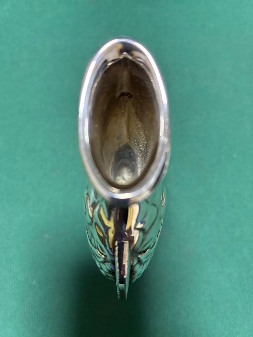 クリストフル　花瓶　two fish vase　魚　銀製品