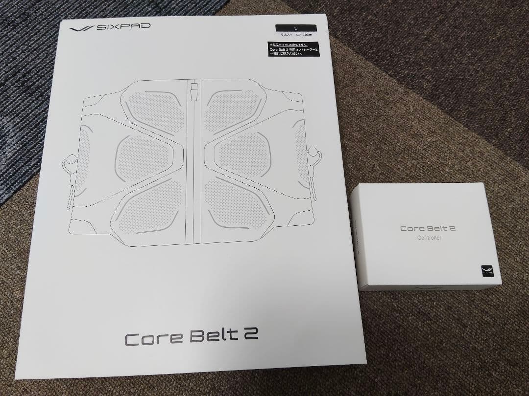 SIXPADコアベルト2 Lサイズ　コントローラー付き　箱あり　説明書あり