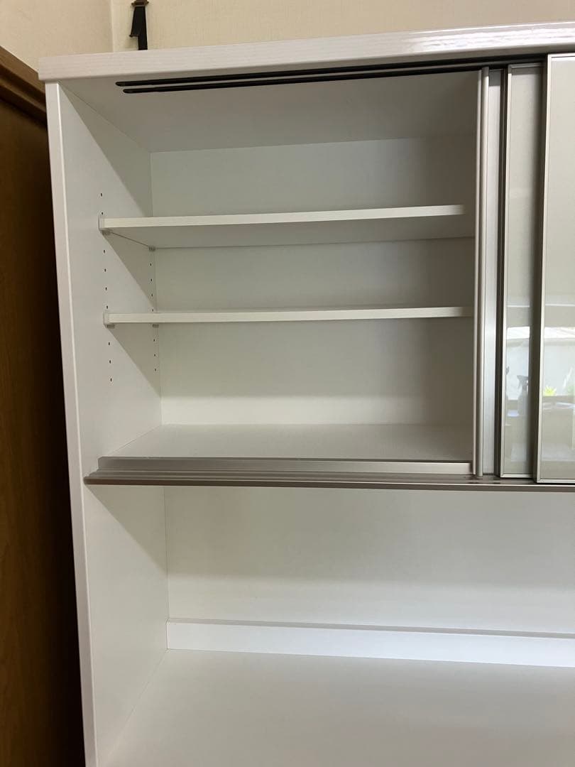 ※値下ok ニトリ組み合わせカップボード　（リガーレシリーズ）食器棚　ホワイト