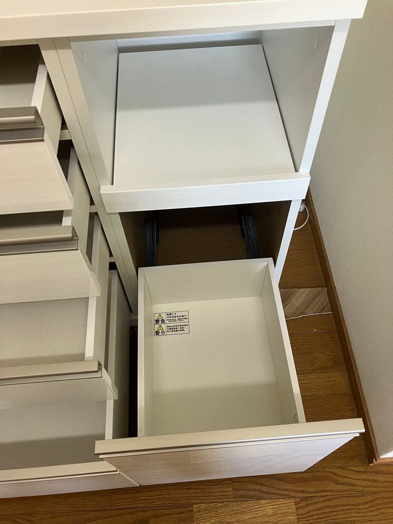 ※値下ok ニトリ組み合わせカップボード　（リガーレシリーズ）食器棚　ホワイト