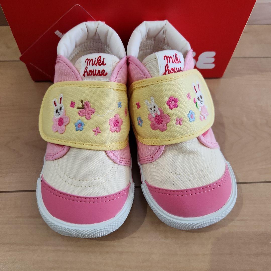 未使用☆MIKI HOUSE☆スニーカー☆14.5