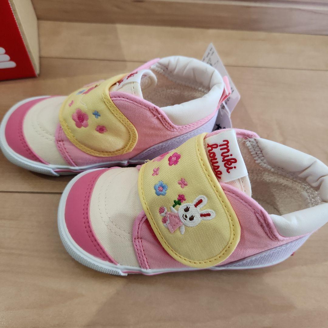 未使用☆MIKI HOUSE☆スニーカー☆14.5