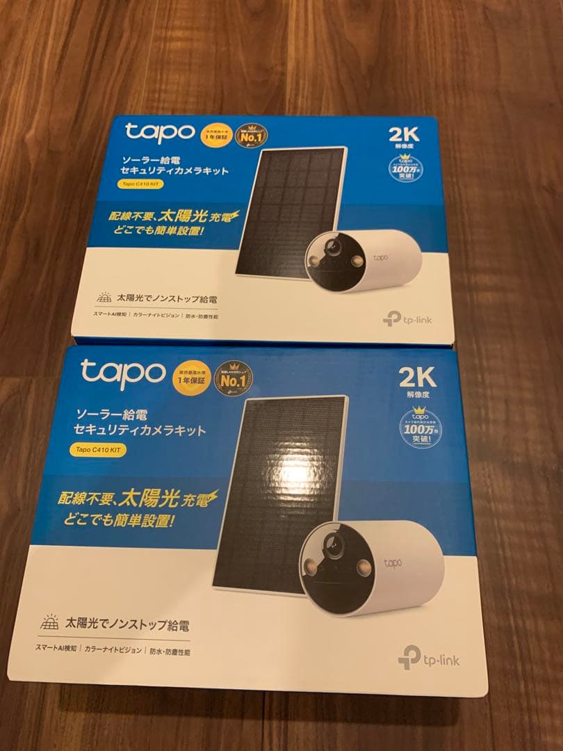 tapo 防犯カメラ　C410キット　2個
