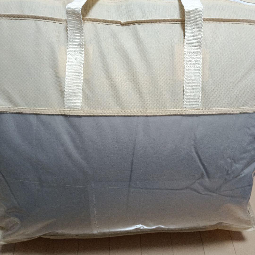 【開封済新品】羽毛布団 ホワイトグースダウン93% 日本製 シングル 洗える