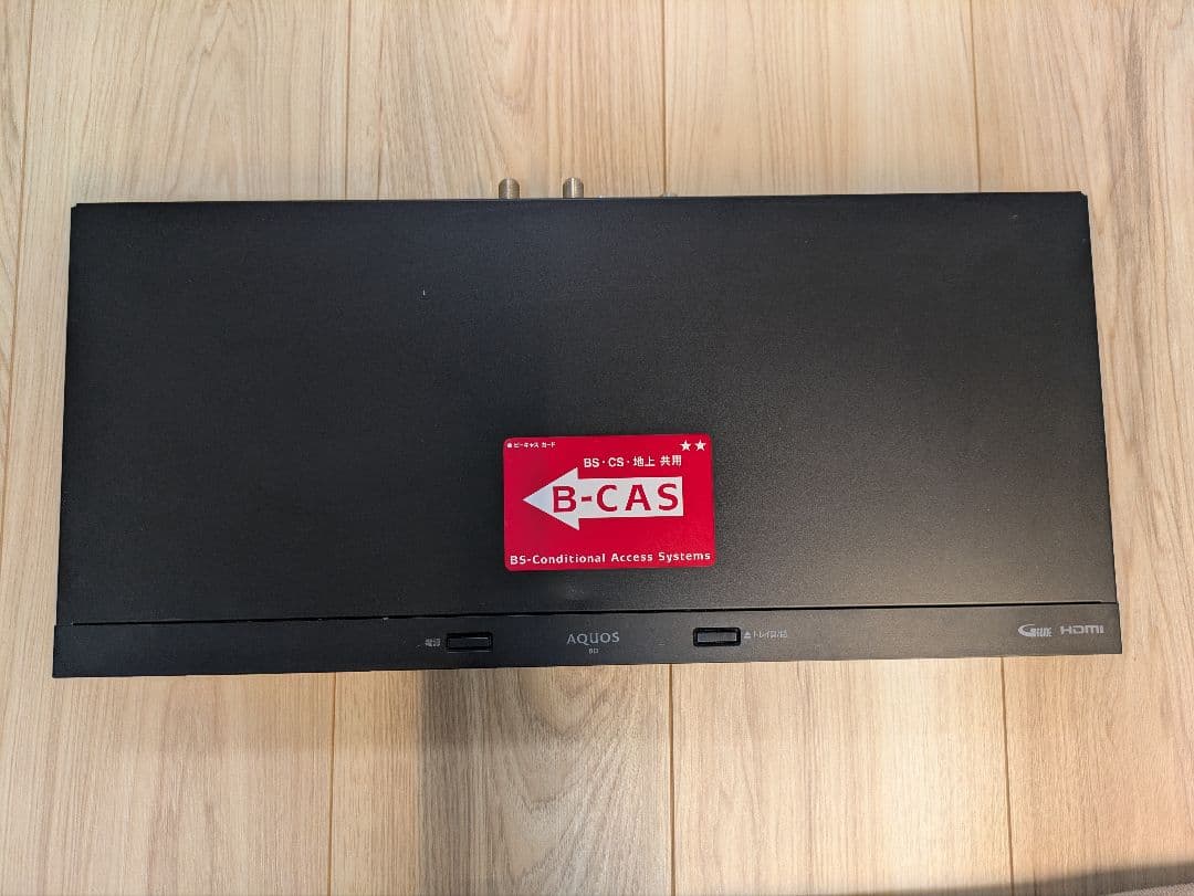 SHARP AQUOS ブルーレイレコーダー　BD-NW520 2018年製