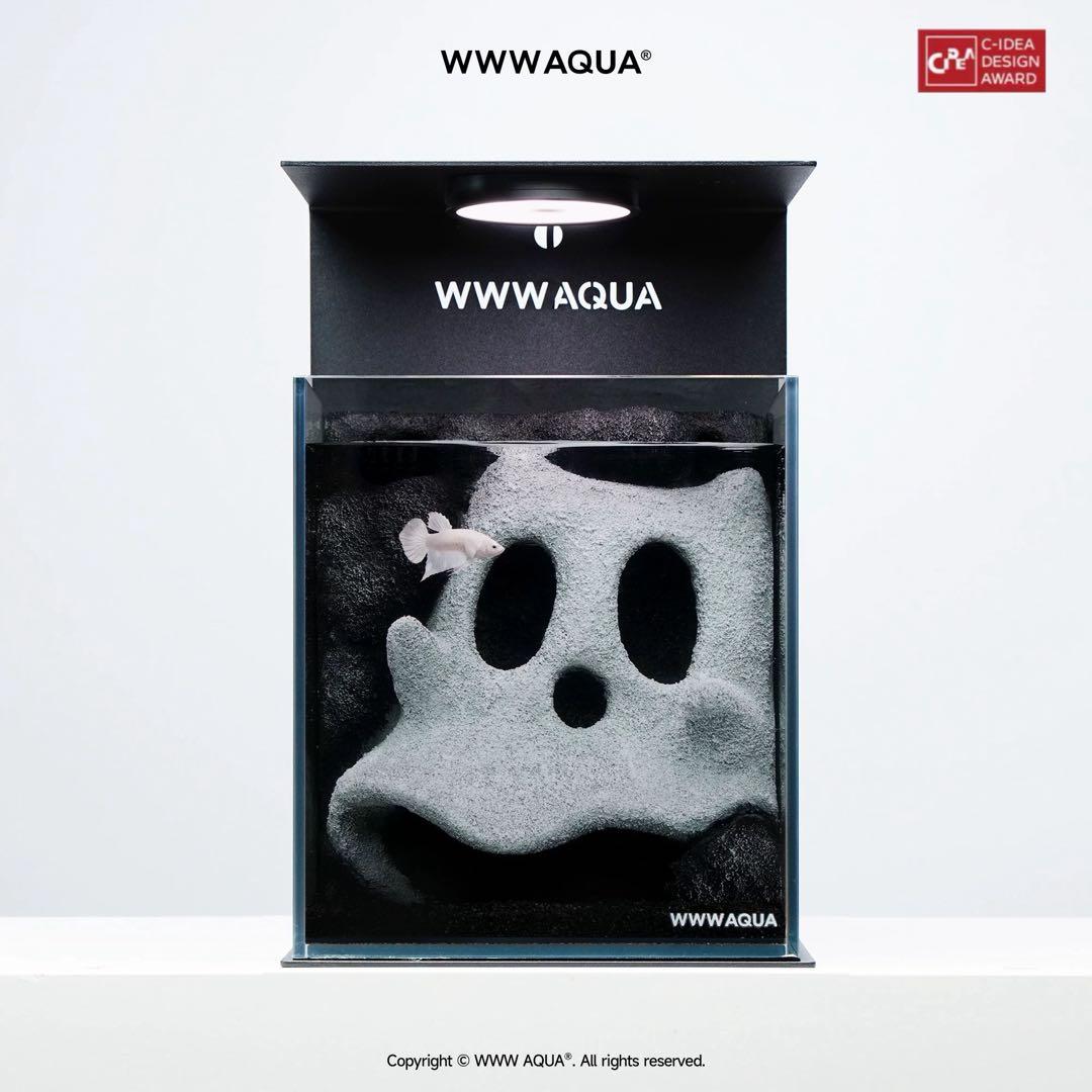 WWW AQUA 水槽 オールインワン アクアリウム ベタ ジオラマ 観賞魚