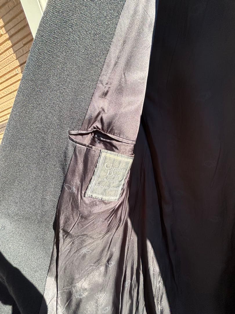 即日配送可　Christian Dior ウール ダブル テーラード　ジャケット