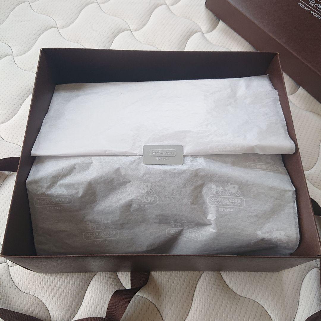 新品 コーチ ストローハット