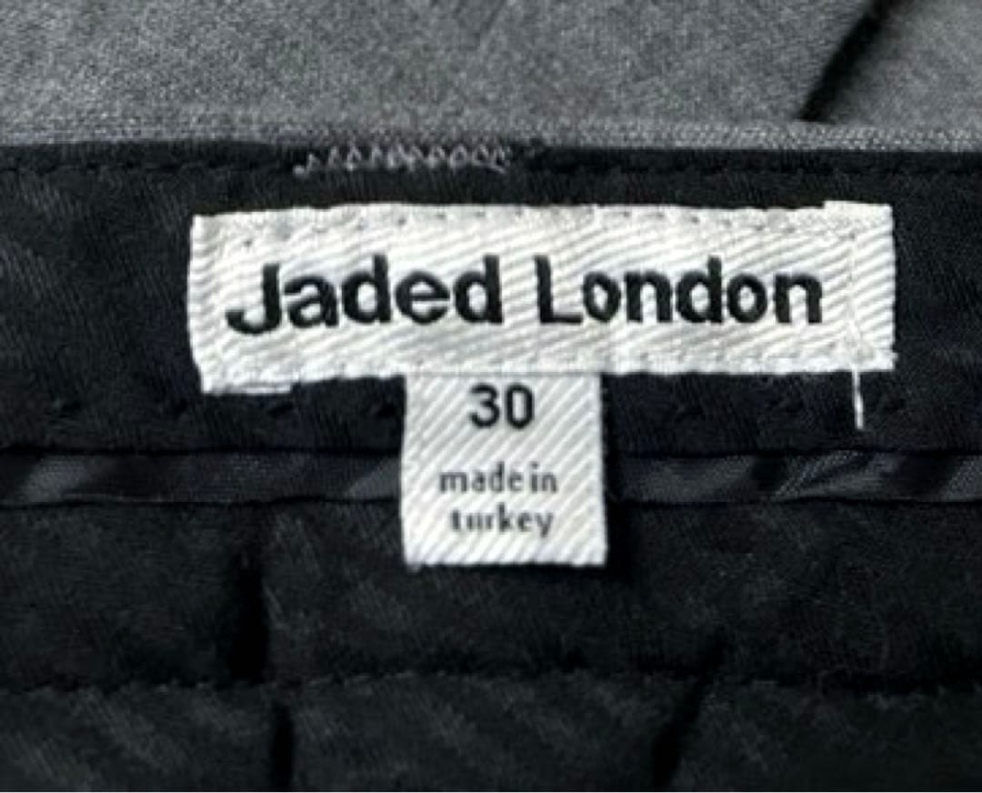JADED LONDON Grey Goliath Trousers スラックス