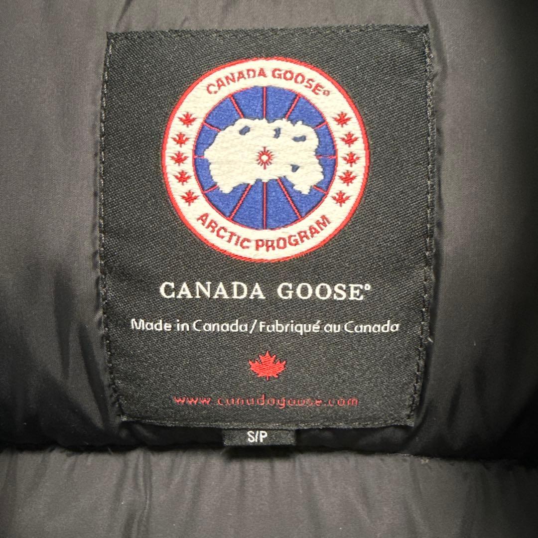 カナダグース　ダウンベスト　ネイビー　サイズS