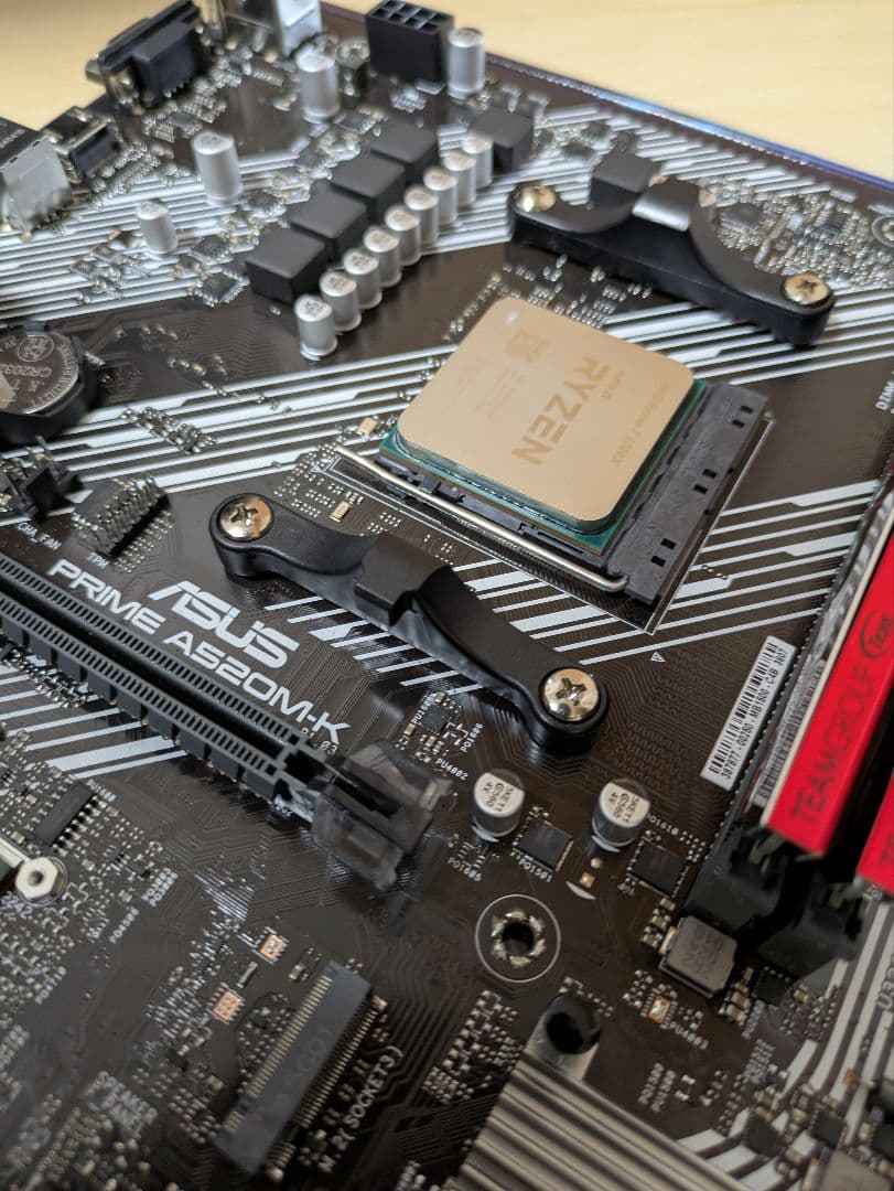 Ryzen7 5700x＆A520M-K ＆DDR4 32GB