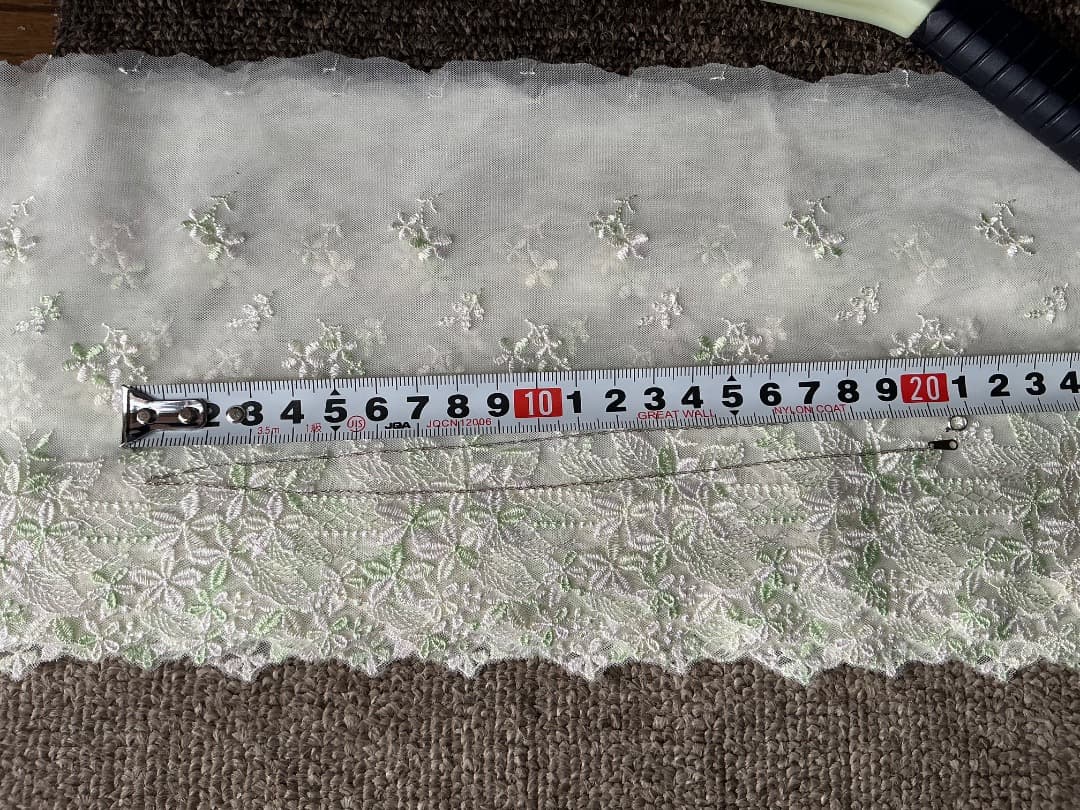 プラチナ850チェーン真珠ネックレス