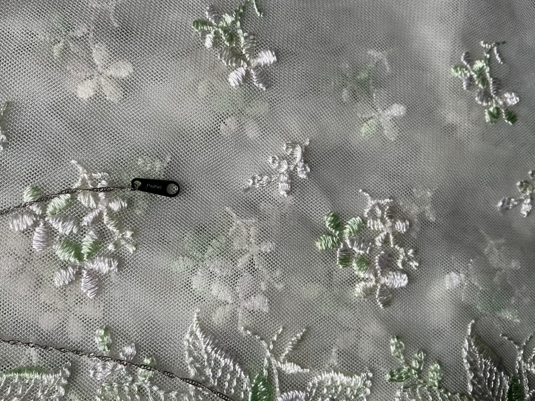 プラチナ850チェーン真珠ネックレス