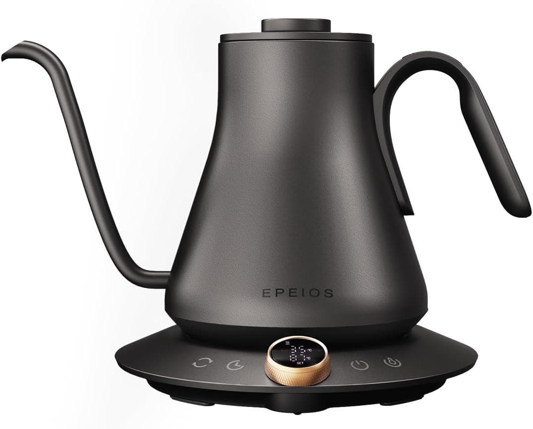 【開封済・未使用】EPEIOS 電気ケトル ドリップケトル コーヒー ブラック