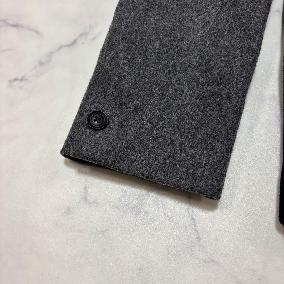 ほぼ未使用kolor カシミア混 オーバサイズ ジャケット XL