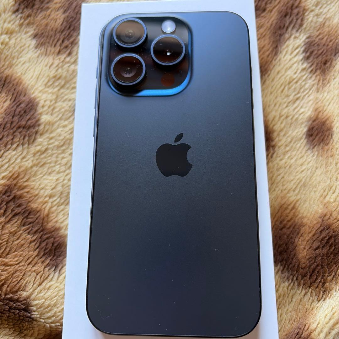 SIMフリーApple iPhone15pro 128GB ブルーチタニウム