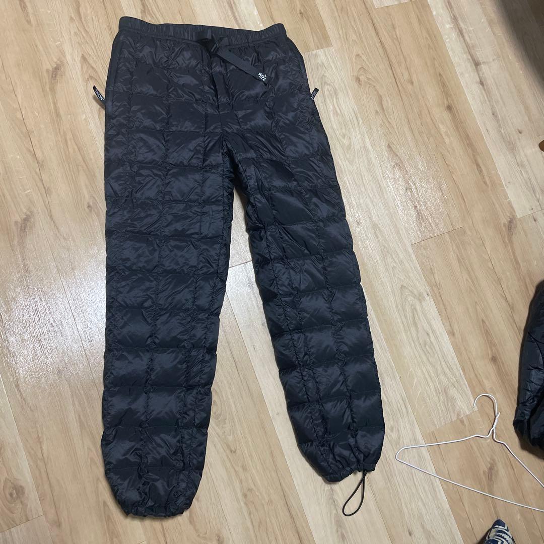 GRAMICCI TAION ダウンパンツ M 黒