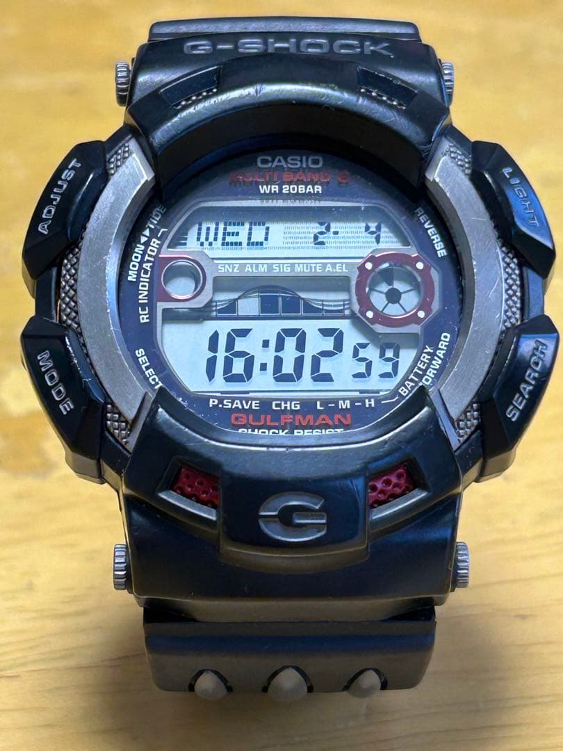 G-SHOCK ジーショック ガルフマン GW-9110 マルチバンド6電波時計