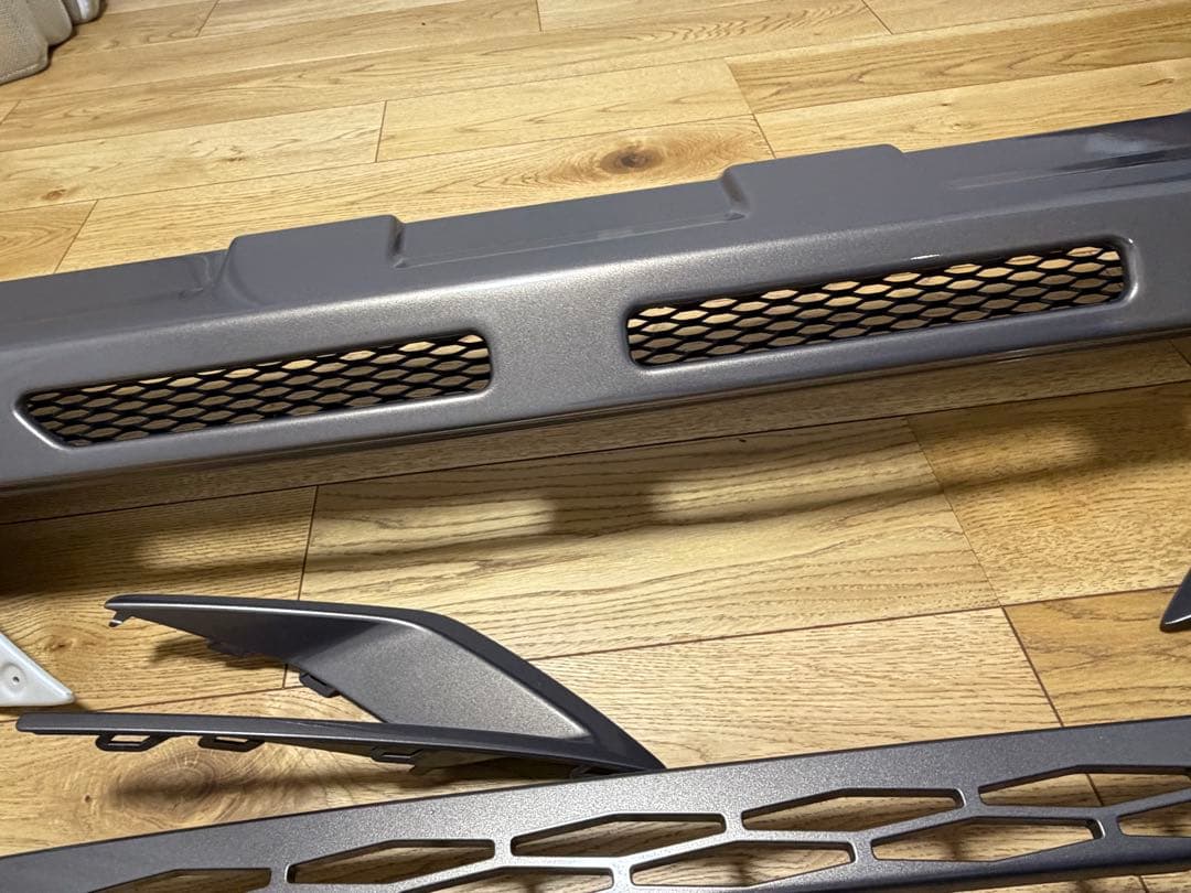 新型デリカD:5 後期 フロントグリルM'z SPEED バンパーガードセット