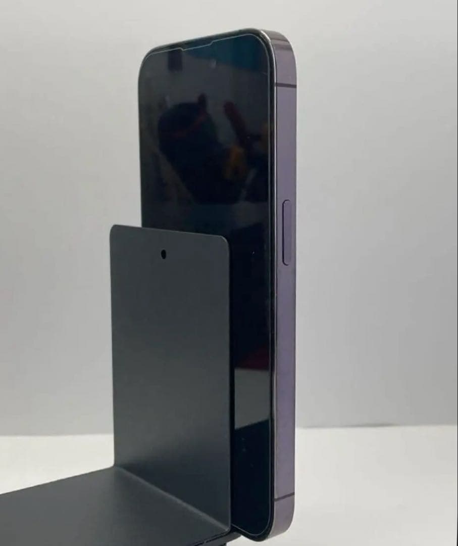 【バッテリー100%】iPhone14Pro256GBディープパープル