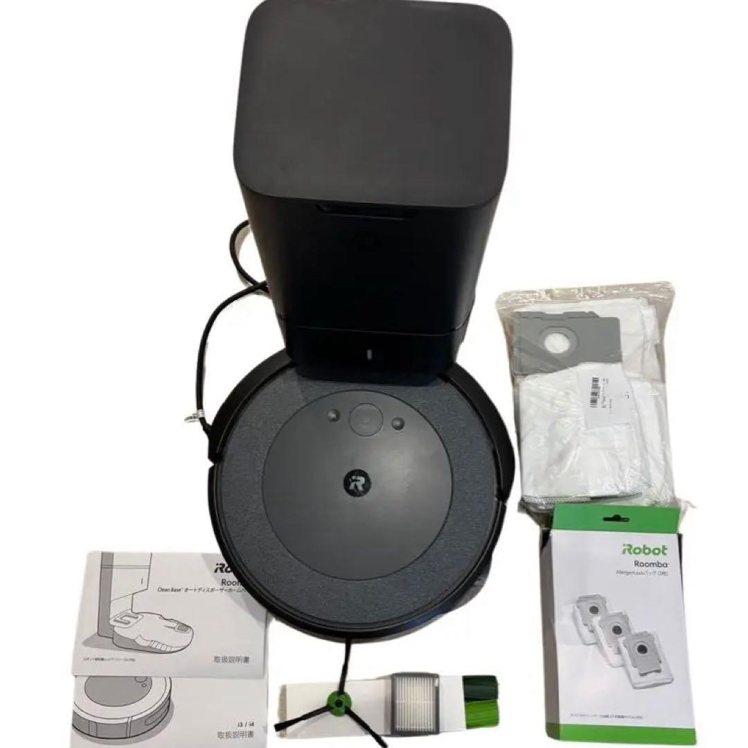 【付属品多数】ルンバ i3+ ロボット掃除機 アイロボット クリーンボックス