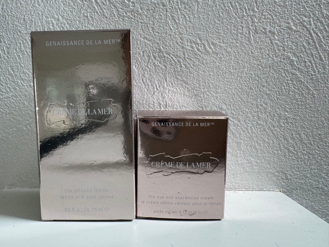 ドゥラメール　インフューズドローション＆アイアンドエクスプレッションクリーム