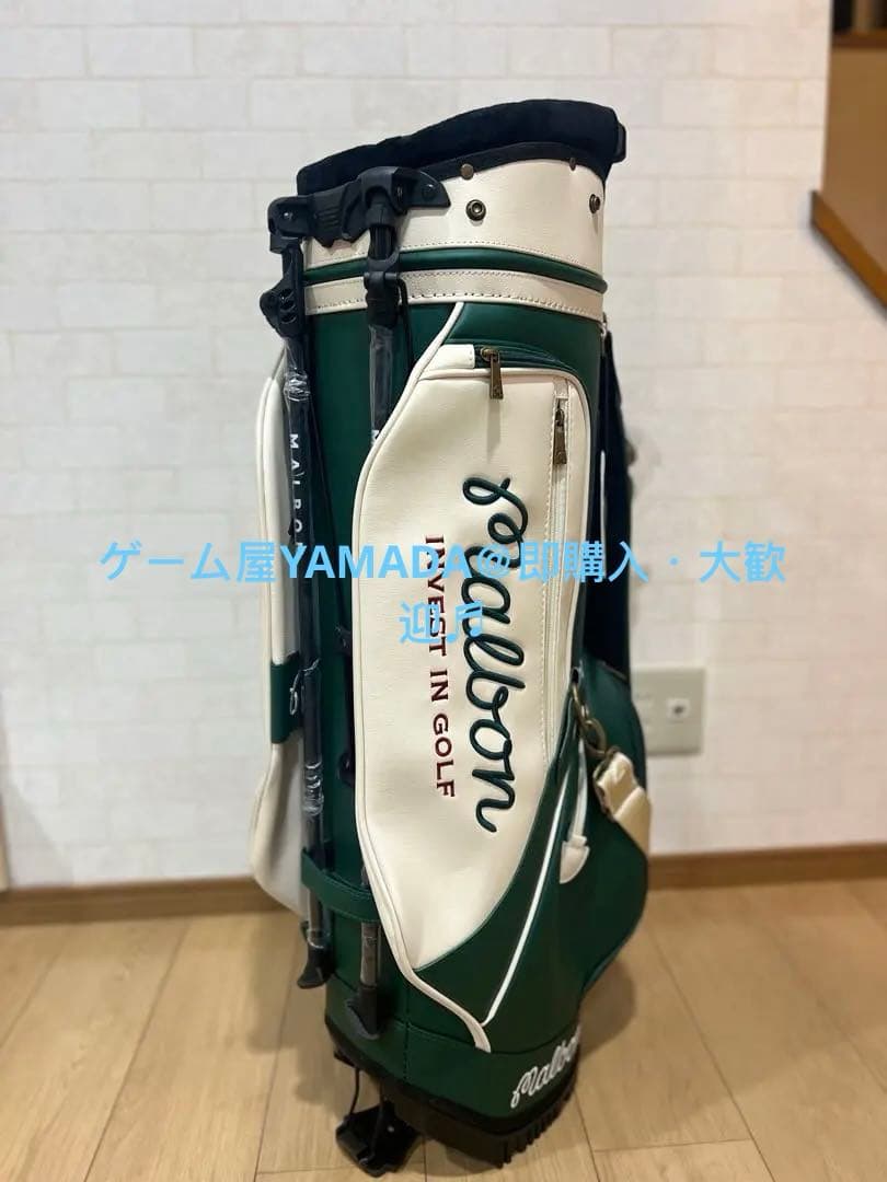 【即発送】 Malbonマルボンゴルフ キャディバッグ スタンドバッグスタンド式