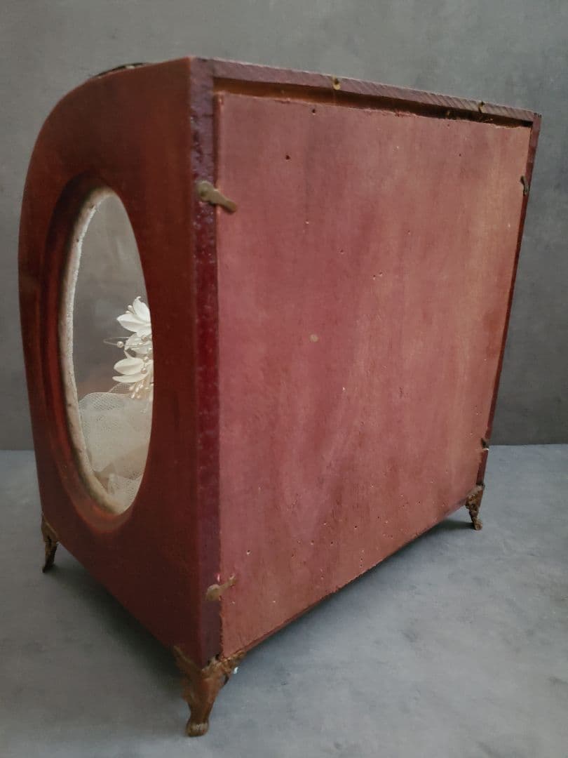 グローブドマリエ　ガラスケース　フランスアンティーク