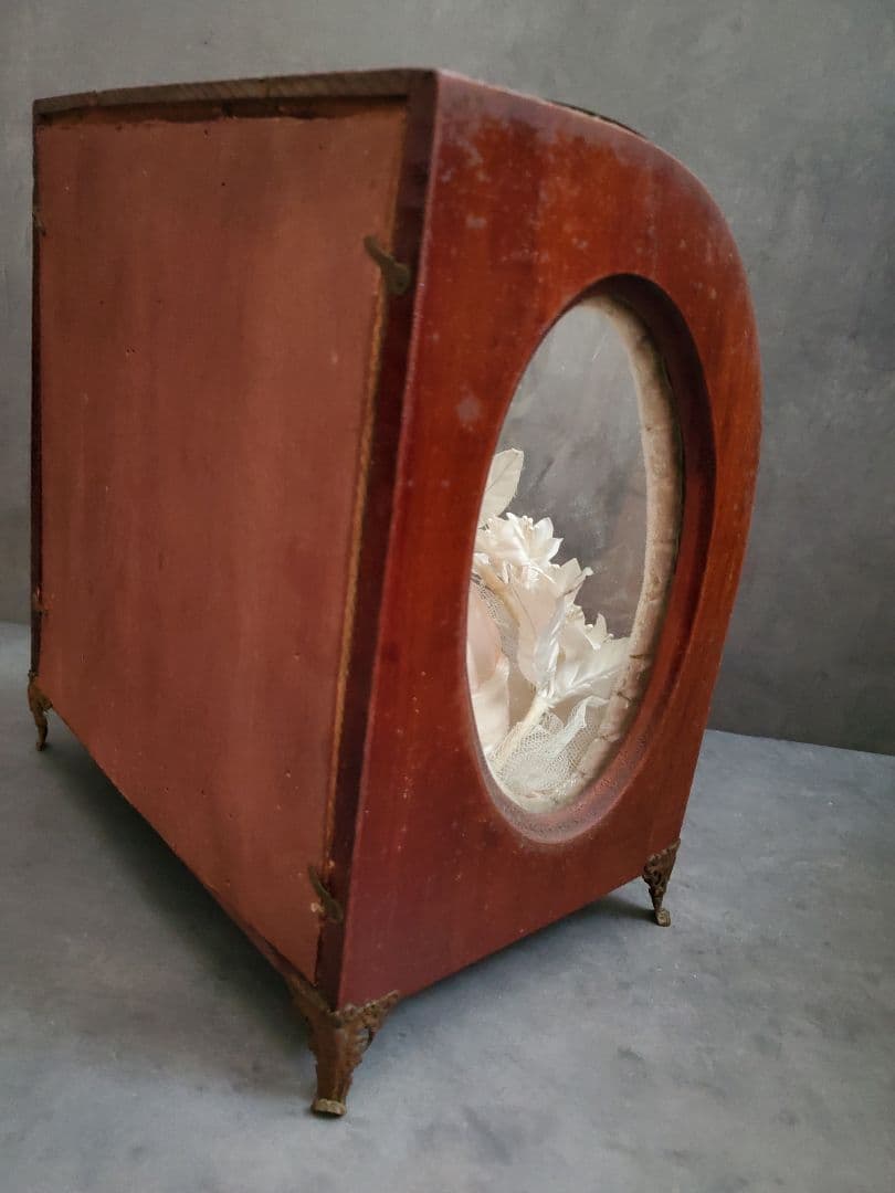 グローブドマリエ　ガラスケース　フランスアンティーク