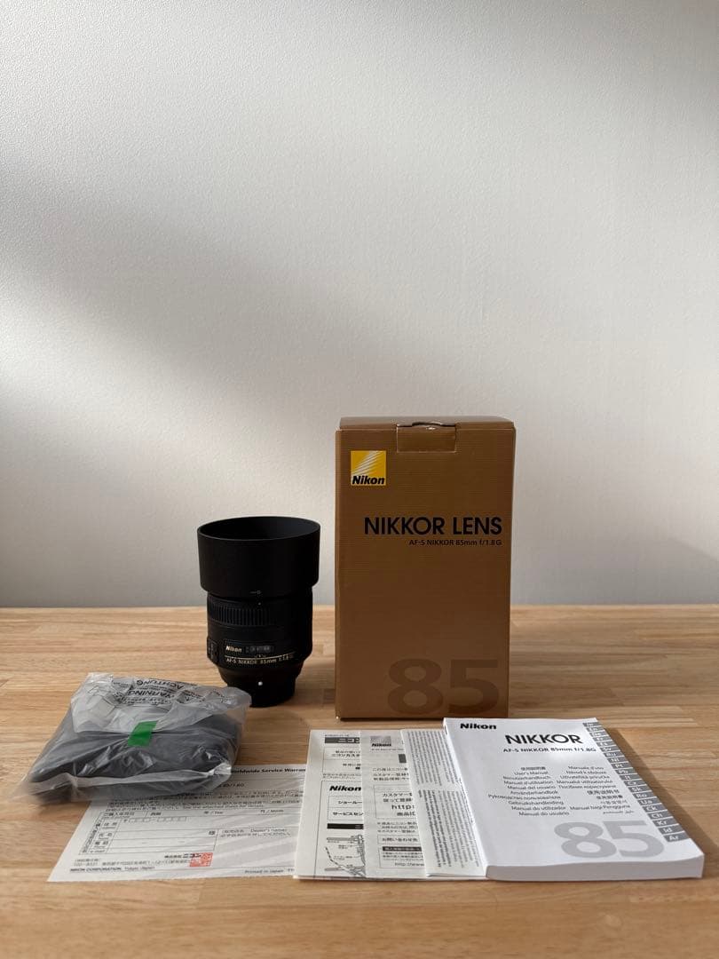 ニコン ニッコールレンズ AF-S NIKKOR 85mm f/1.8G