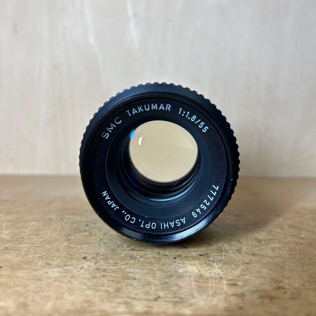 Pentax SPF+SMC Takumar 55mm f1.8 完動極美品