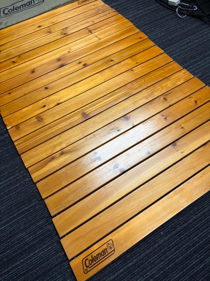 【アルペンアウトドアーズ限定】コールマン ウッドロールテーブル110