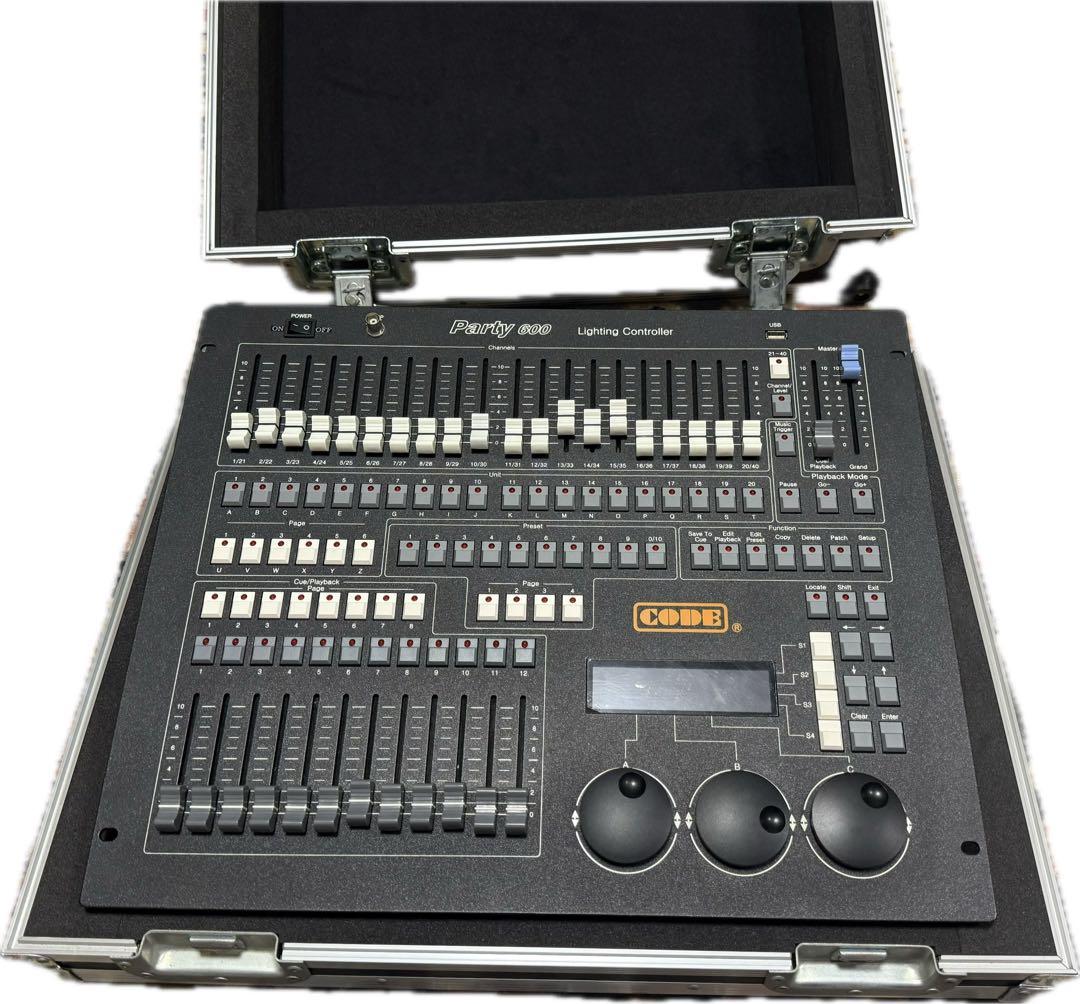 code Party 600 DMXコントローラー 動作品