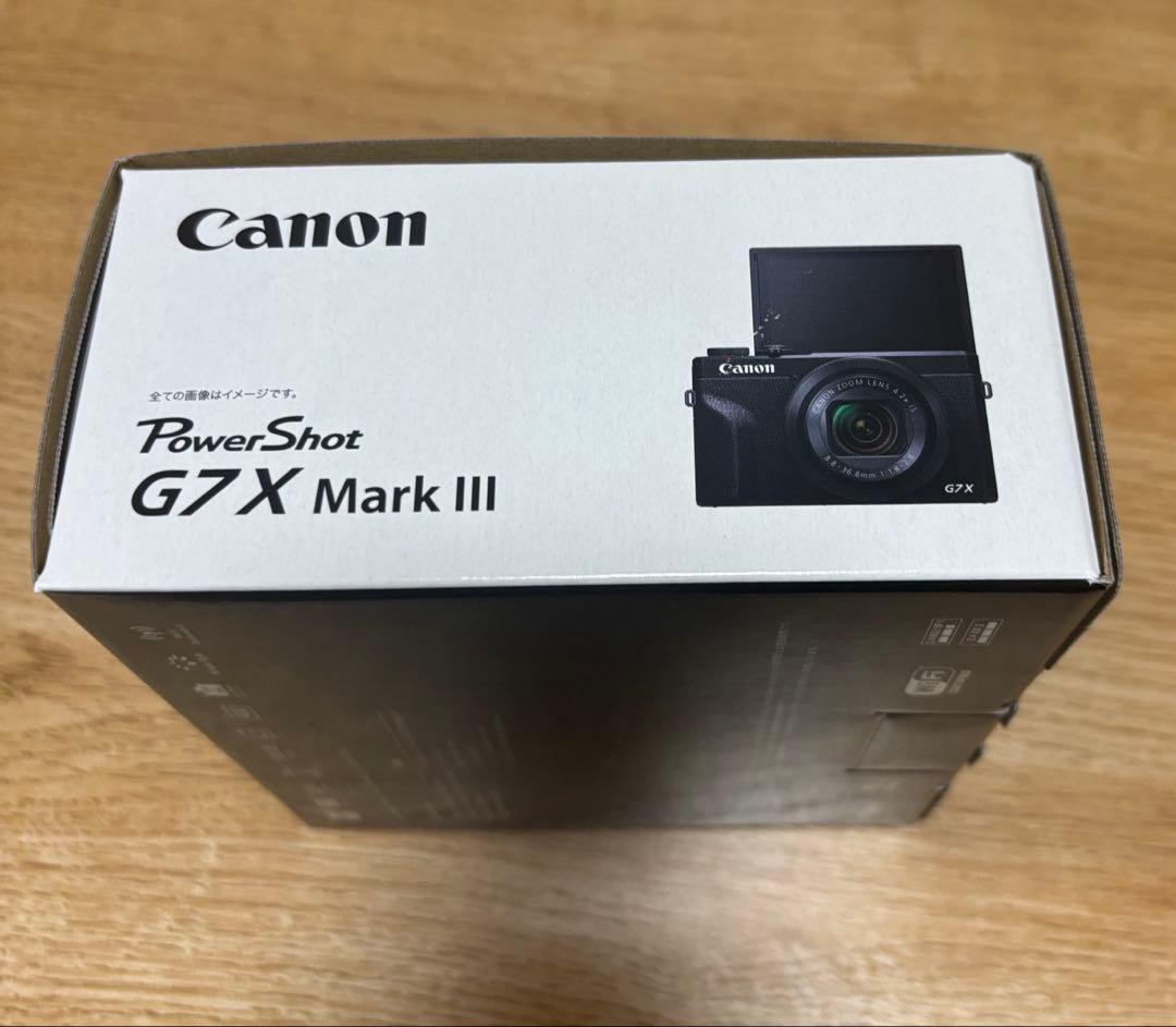 新品 ブラック　Canon PowerShot G7X Mark III 3