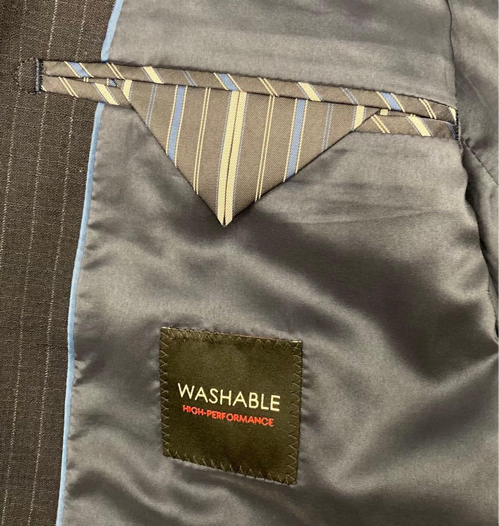 美品 LES MUES AB5 ネイビー 2パンツ メンズ スーツ