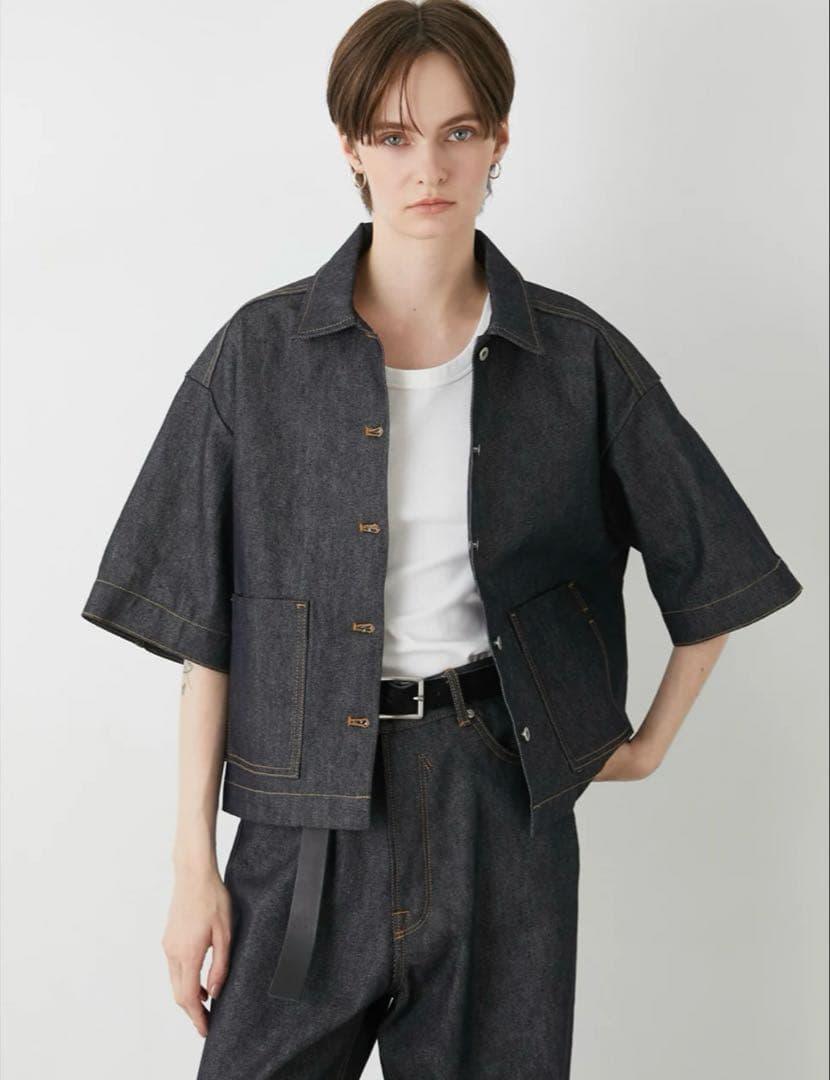 新品未使用【lapeaudegem】デニムカバーオール