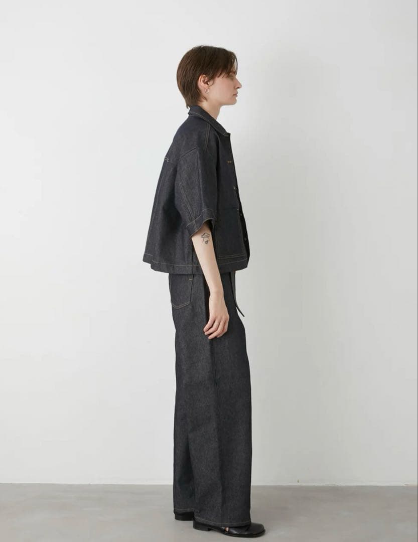 新品未使用【lapeaudegem】デニムカバーオール