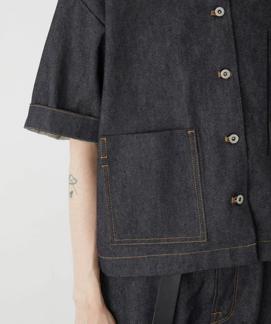 新品未使用【lapeaudegem】デニムカバーオール