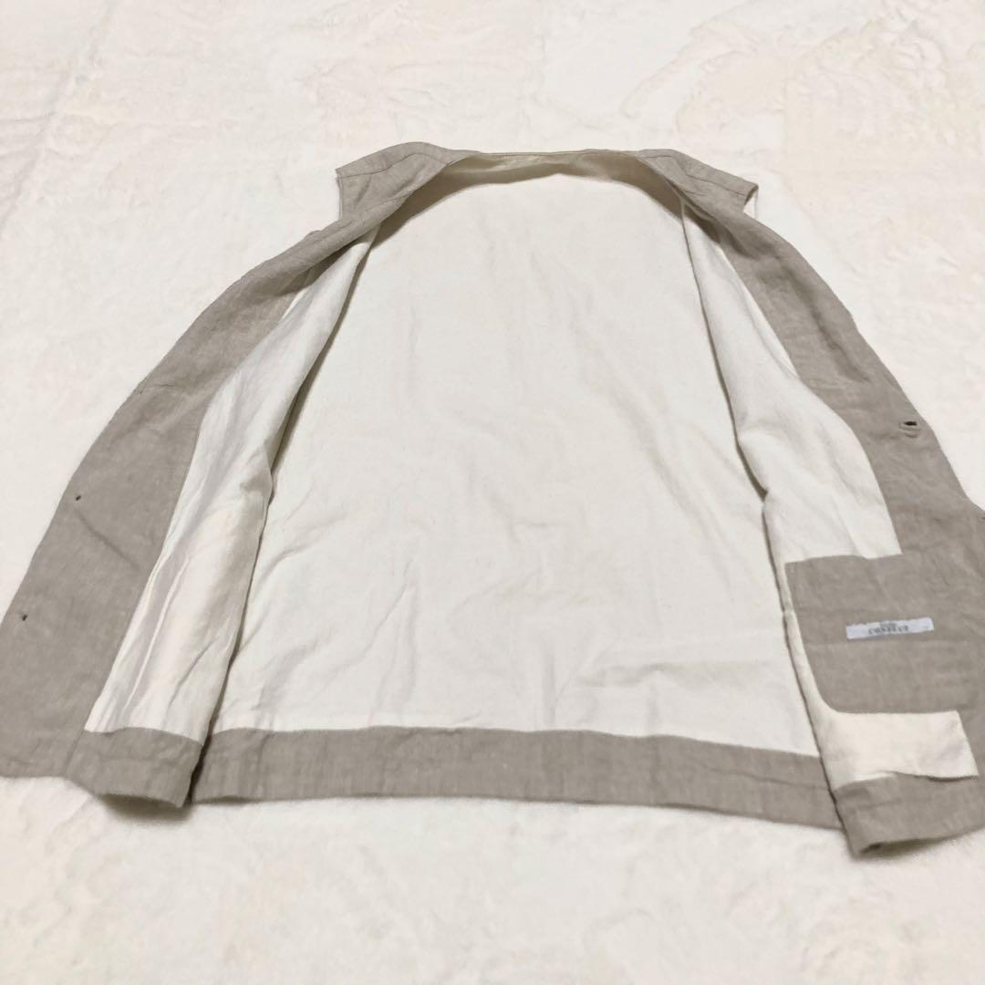 nest Robe CONFECT リネンクルーネックベスト　サイズ4