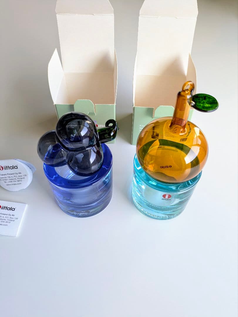 イッタラ　キビ　ミニフルーツ＆ベジタブル　オーナメント　グレープ　アップル