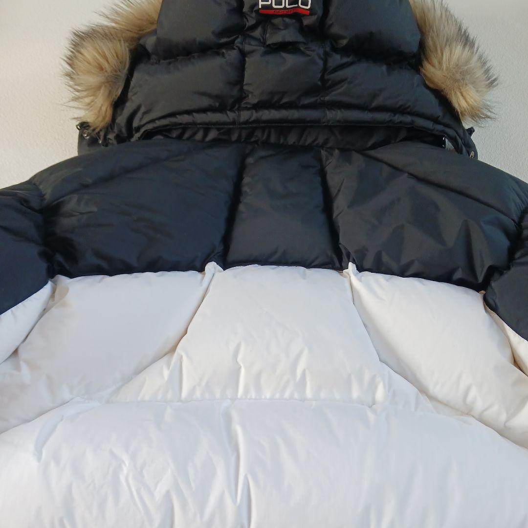 ラルフローレンスポーツ　肉厚　ビッグサイズ　ダウンジャケット　XXL　ファー