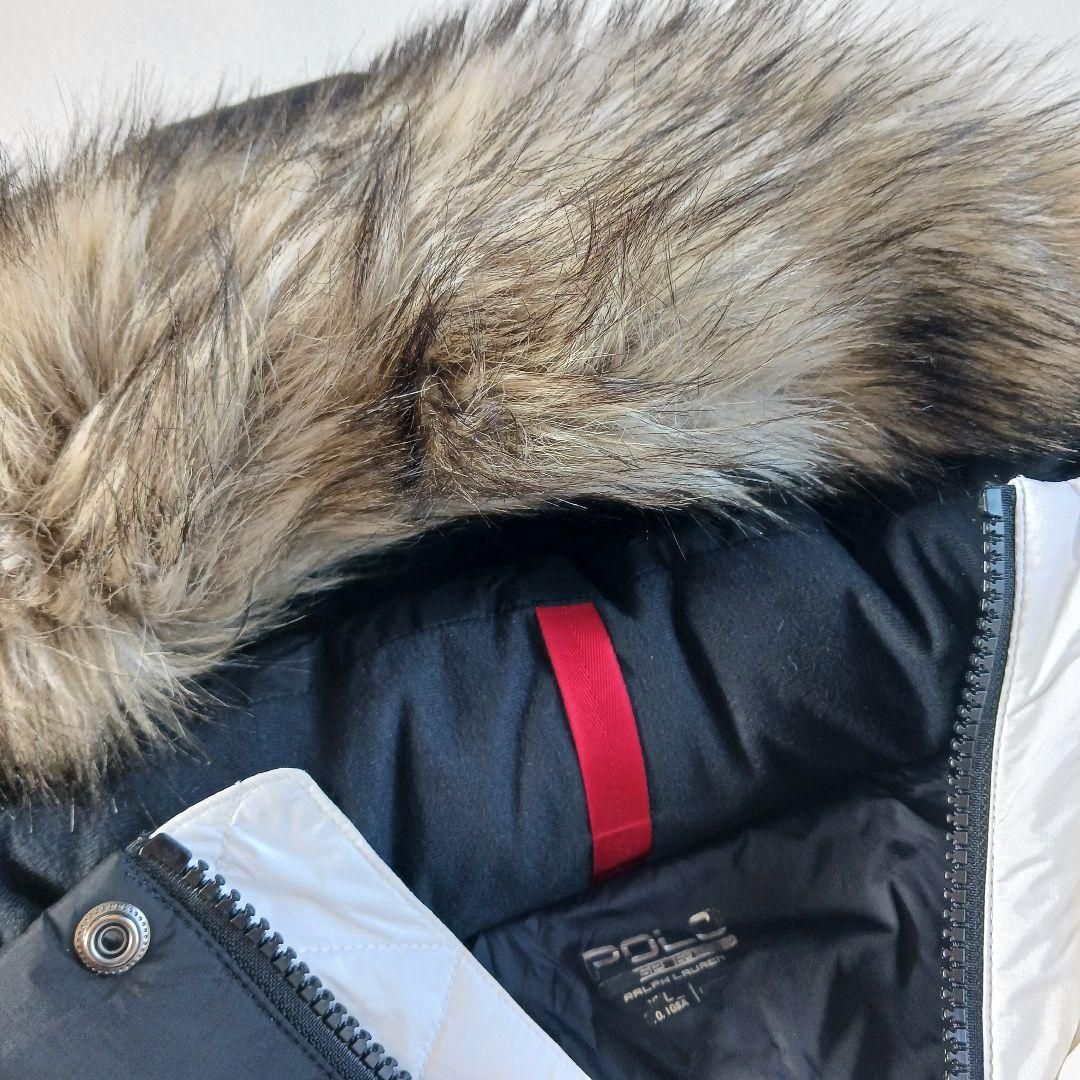 ラルフローレンスポーツ　肉厚　ビッグサイズ　ダウンジャケット　XXL　ファー