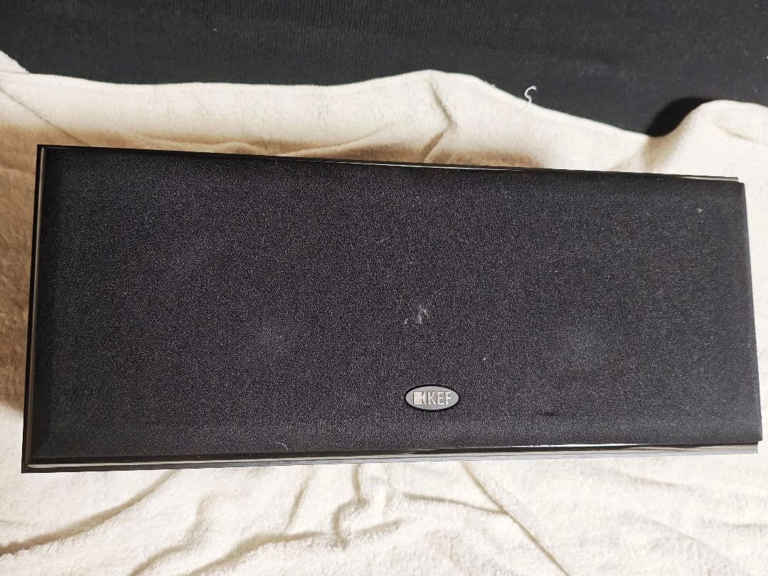良品 KEF 6LCR LCR ブラック センタースピーカー