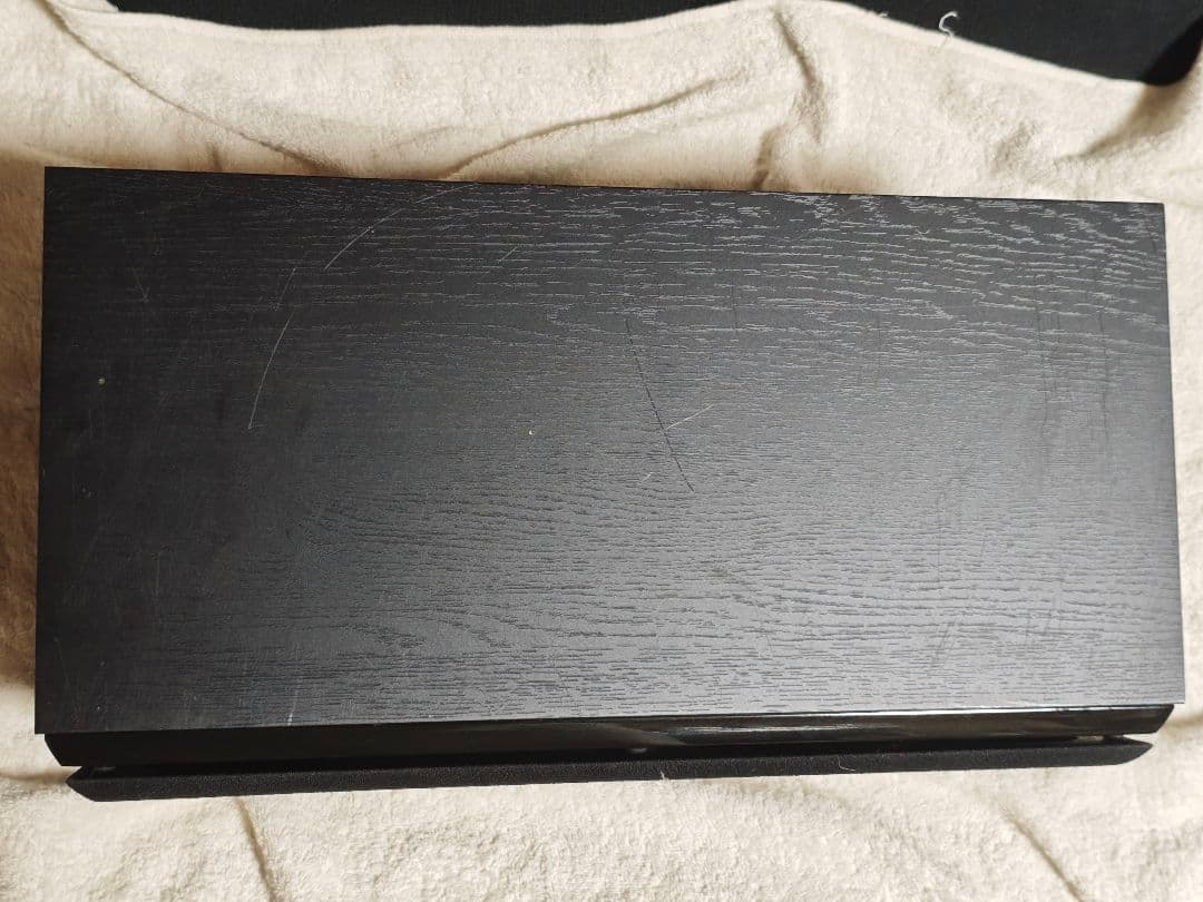 良品 KEF 6LCR LCR ブラック センタースピーカー