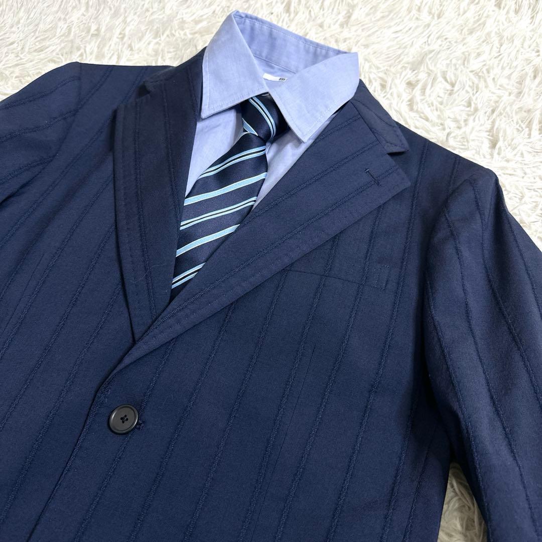 ✨高級✨　高身長　165 フォーマル　4点　卒業式　卒服　ネイビー　高級　男の子