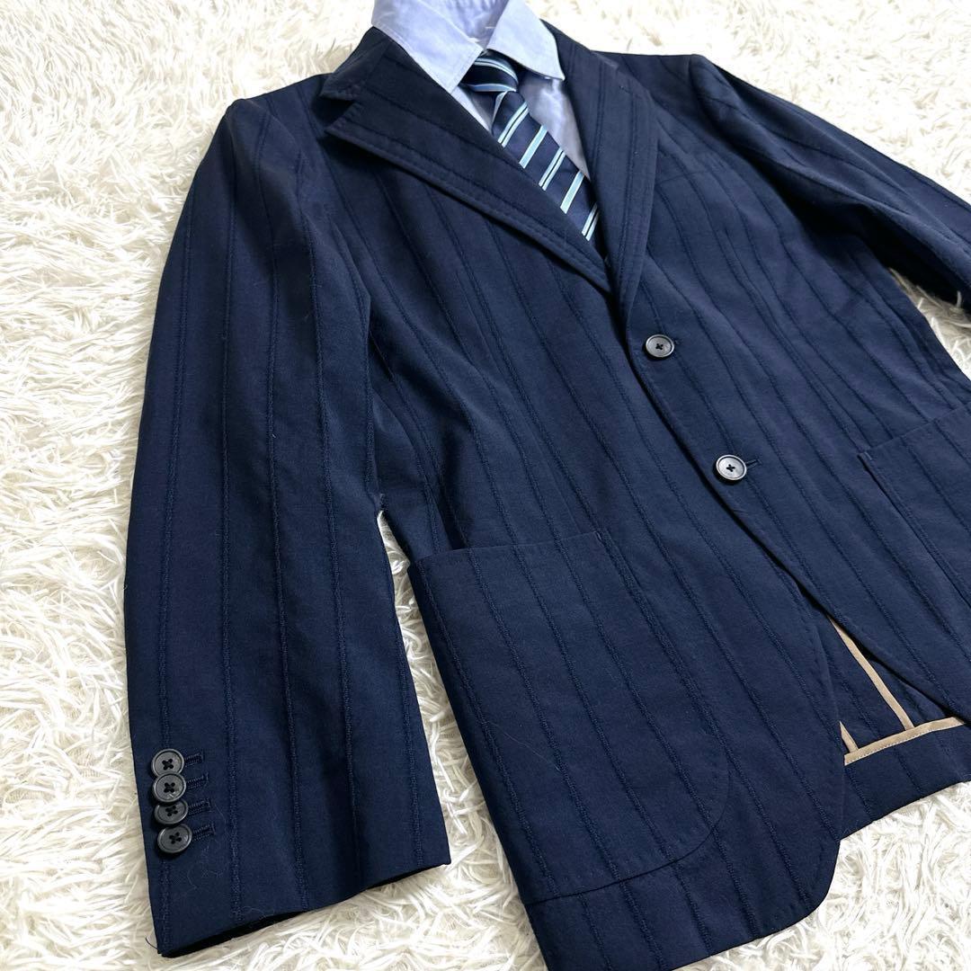 ✨高級✨　高身長　165 フォーマル　4点　卒業式　卒服　ネイビー　高級　男の子