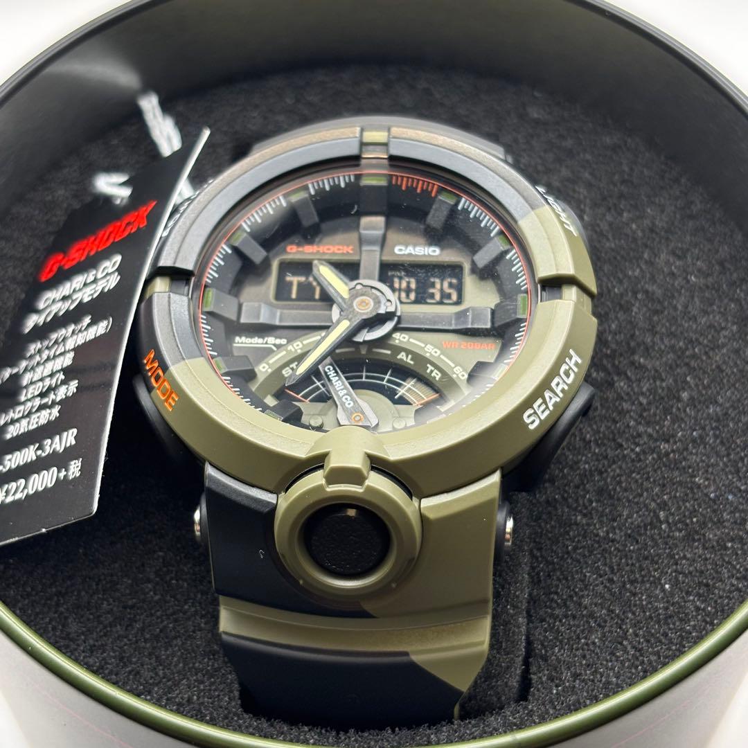 【新品未使用】ジーショック CHARI&CO 限定廃盤 GA-500K-3AJR