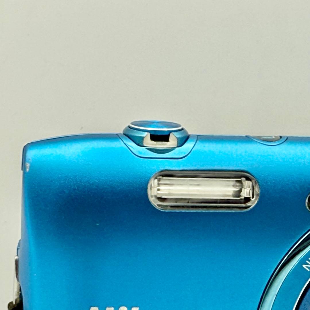 Nikon COOLPIX S3600 コンデジ デジカメ ブルー 訳アリ品