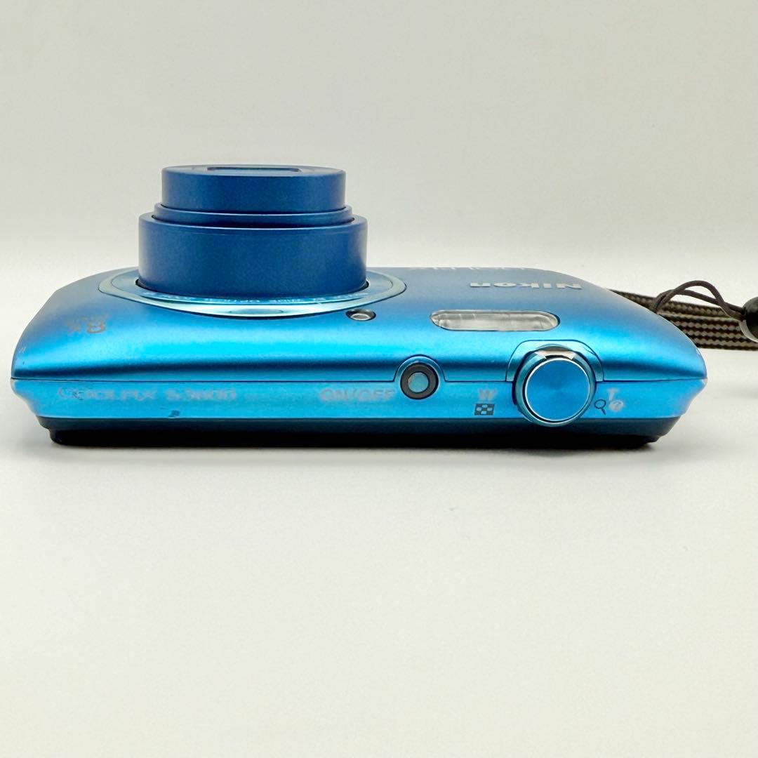Nikon COOLPIX S3600 コンデジ デジカメ ブルー 訳アリ品