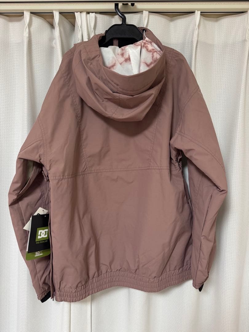 【新品未使用】DC スノボウェア レディース M 防水アノラック ピンクベージュ